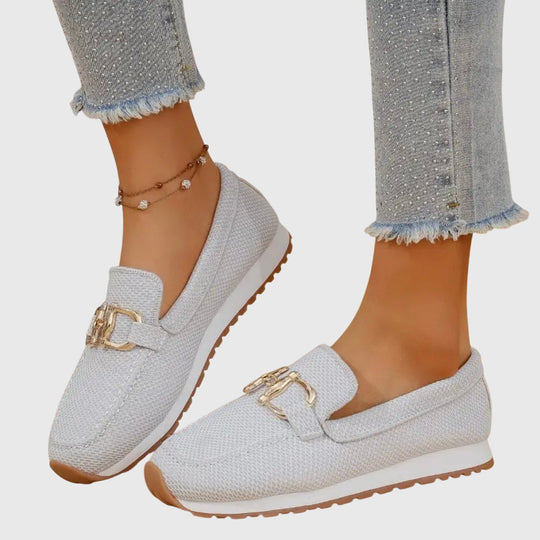 Sierra Loafers for Women | Breathable Fabric, Cushioned Support, Slip-On Design