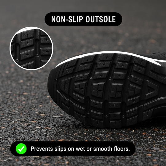Orthora™ Pro – 12-Hour Shift Shoes for Heel & Plantar Fasciitis Relief (Unisex)