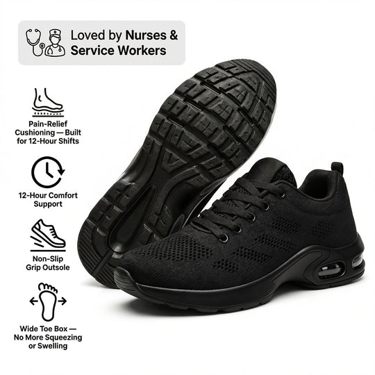 Orthora™ Pro – 12-Hour Shift Shoes for Heel & Plantar Fasciitis Relief (Unisex)