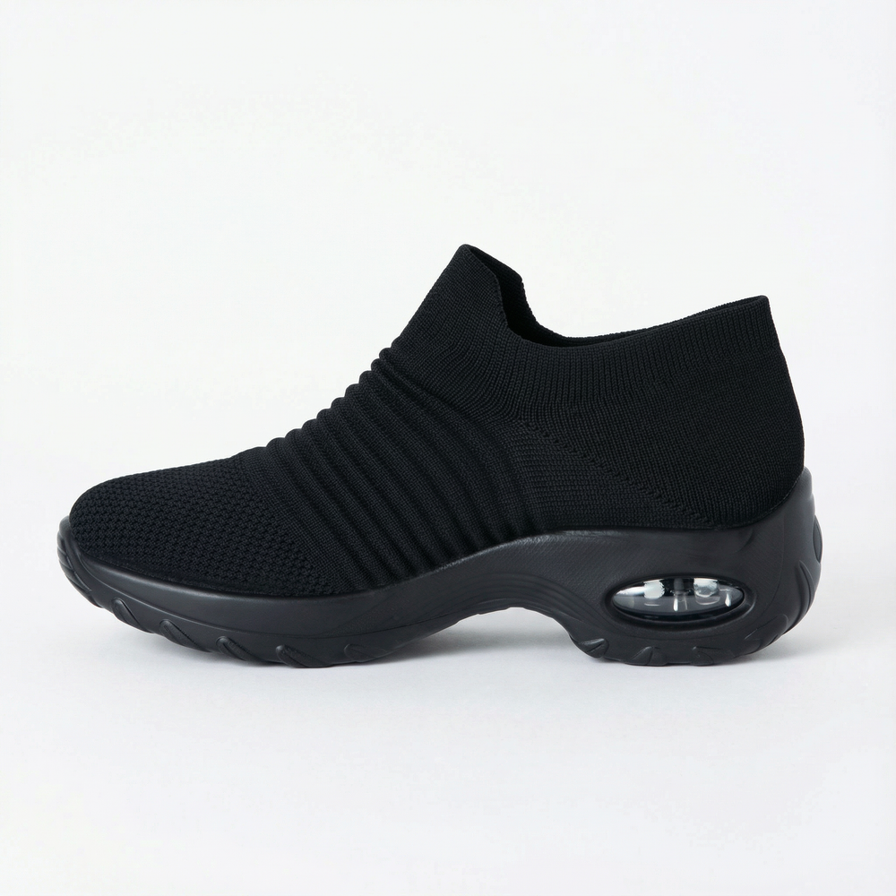 Breathable No-Tie Stretch Shoes