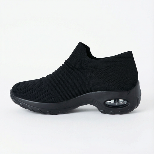 Breathable No-Tie Stretch Shoes