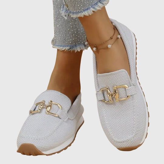 Sierra Loafers for Women | Breathable Fabric, Cushioned Support, Slip-On Design