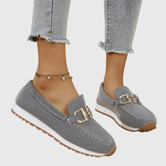 Sierra Loafers for Women | Breathable Fabric, Cushioned Support, Slip-On Design