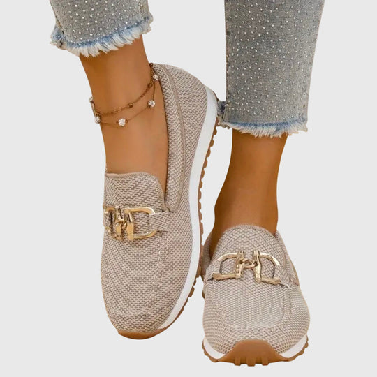 Sierra Loafers for Women | Breathable Fabric, Cushioned Support, Slip-On Design