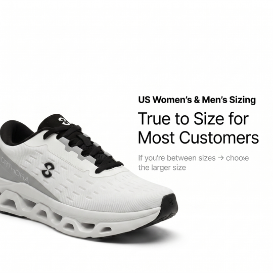 Orthora™ Fly — 12-Hour Shift Shoes for All-Day Foot, Knee & Back Pain Relief